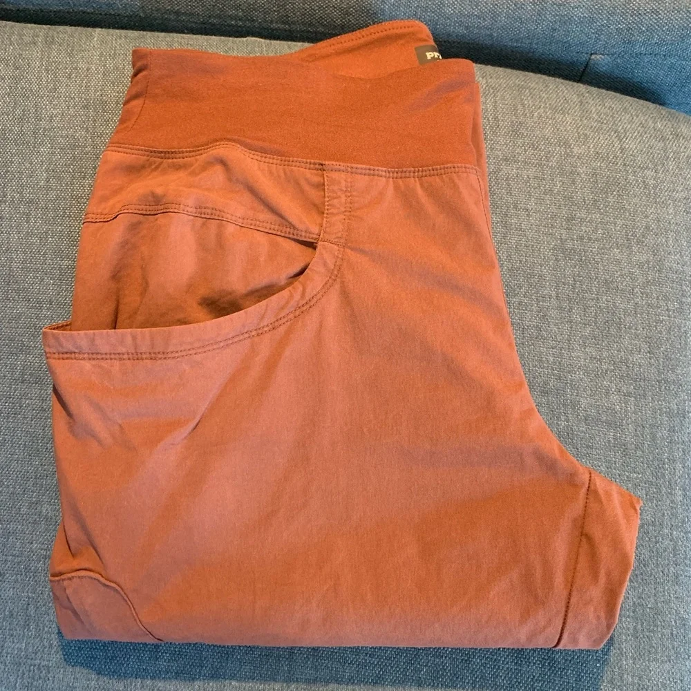 Prana Rust High-Waisted Pants - Picture 11 of 15